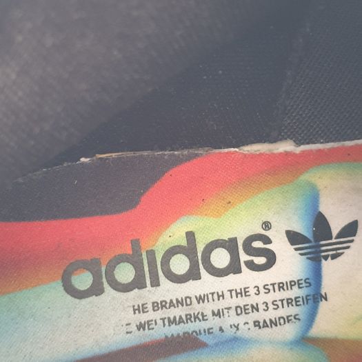 Adidas x Rita Ora skeleton hi top trainers