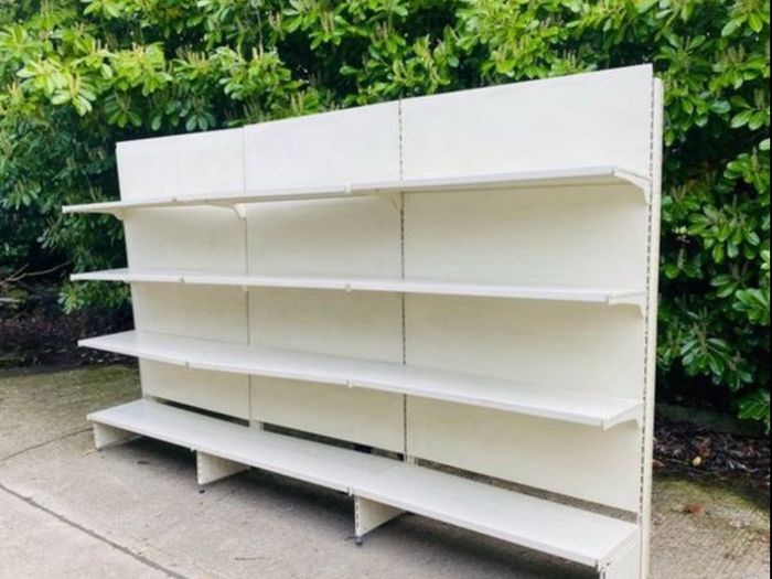 Shop Shelving Tegometal - Large Quantity Available