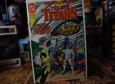 The New Titans ! Issue #81 ! Copper Age Comic from 1991 ! by DC Comics !