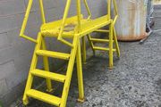 steel stairs
