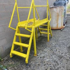 steel stairs