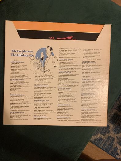 40s music 8 vinyls