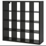 Ikea Kallax 4x4 with boxes Image 2