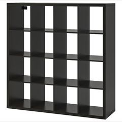 Ikea Kallax 4x4 with boxes