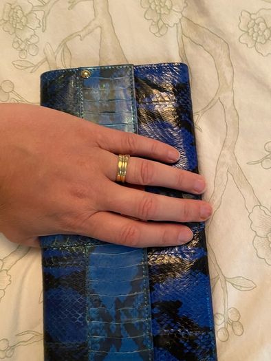 Jimmy Choo Snakeskin purse