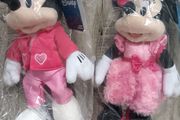 Disney Mickey and Minnie Mouse plush