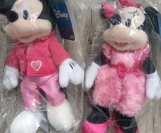 Disney Mickey and Minnie Mouse plush