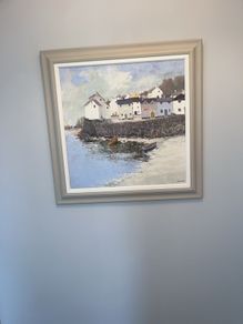 Framed Canvas Painting