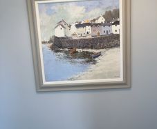 Framed Canvas Painting