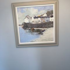 Framed Canvas Painting
