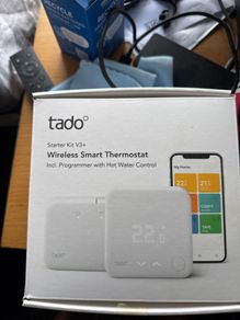 Tado starter kit V3+ and 2 Tado Wired Thermostats