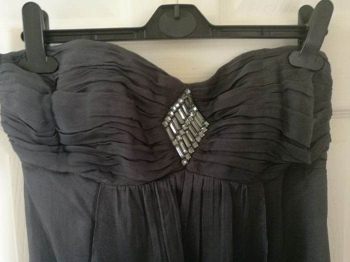 Monsoon Midnight grey cocktail dress