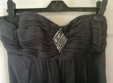 Monsoon Midnight grey cocktail dress