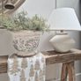 Rustic pot with faux moss stem Image 2
