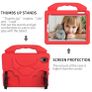 For Apple iPad Mini 6 Kids Friendly Case Shockproof Cover With Thumbs Up - Red Image 2