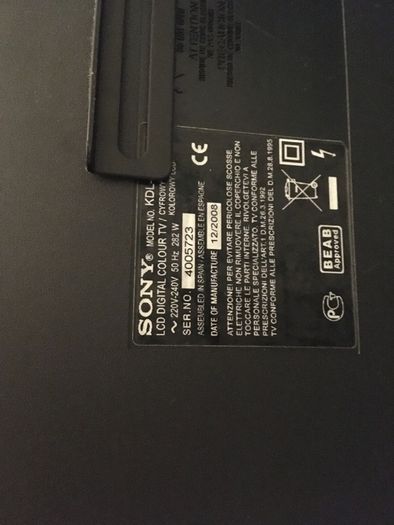 Sony KDL-46W4500 46 inch TV
