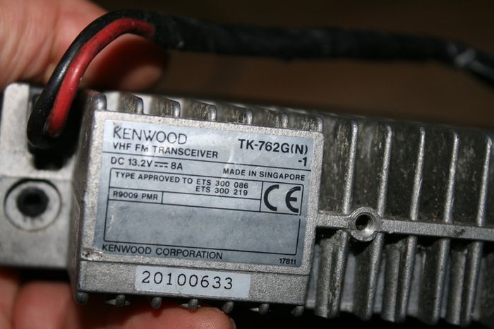Kenwood Tk-762g VHF 25 Watt Mobile Radio