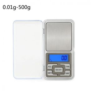 Jewelry Scales Weight Balance Kitchen Weighing Digital Pocket Mini Scale 0.01g 500g