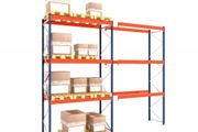 Two Bays Of Industrial Pallet Racking