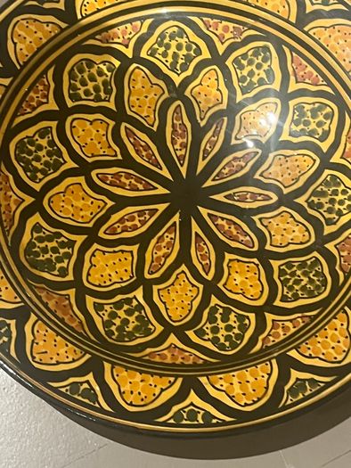 Large Wall  Pottery Bowl