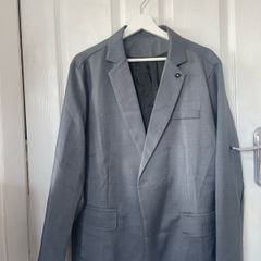 Men's brand new dark grey suit
