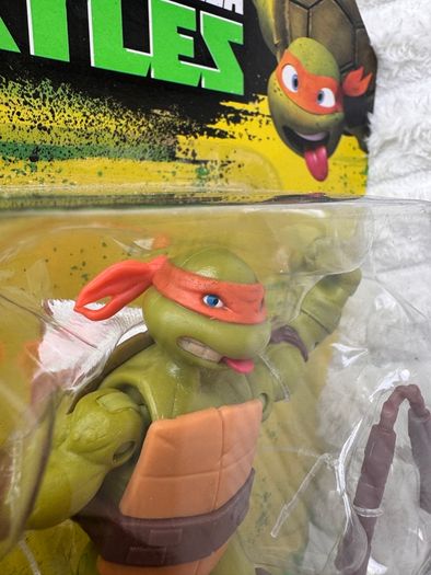 Teenage Mutant Ninja Turtles Tongue Poppin Mikey Action Figure Please see photos