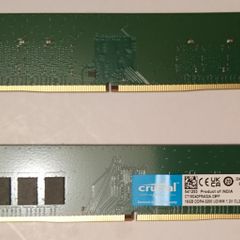 Crucial 32gb Kit (2x16gb) Ddr4-3200 Pc4-25600 Cl22 288-pin Udimm Ram