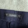 Navy cropped trousers Image 5