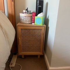 Wicker Bedside Locker