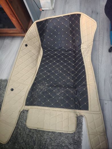 New Diamond-Stitched Floor Mats for BMW 5 Series (Luxury Interior)