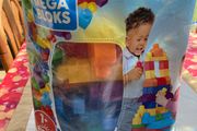 Bag of Mega Bloks (100) pieces! Suit as a Starter Kit.