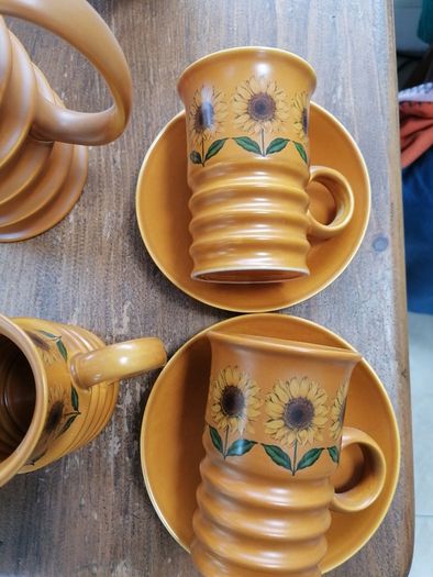 Vintage Carlton ware coffee set