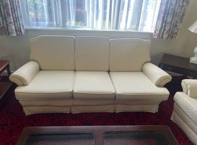 3 seater sofa and armchairs
