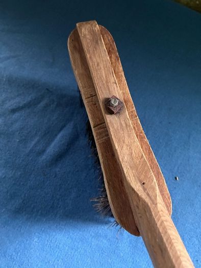 Vintage drafting bristle brush