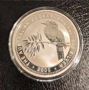2000 Australian Kookaburra 1oz Silver Perth Mint