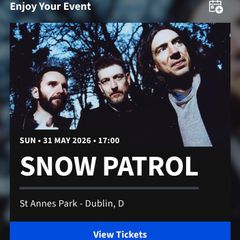 Snow Patrol Tickets