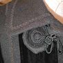 Noa Noa Copenhagen Black velvet button overcoat UK 10 to 12 Postage included Image 8