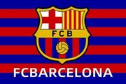 Barcelona football club flag 5ft x 3ft