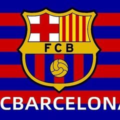Barcelona football club flag 5ft x 3ft