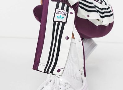 ADIDAS Originals X Girls Are Awesome Adibreak Purple Size 8!