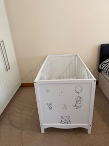 Cot with mattress