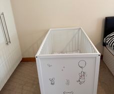 Cot with mattress