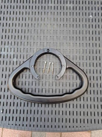 fuel tank passenger handle