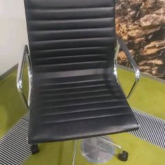 Executive Office Chairs, Eco-Leather-Chrome