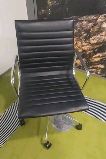 Executive Office Chairs, Eco-Leather-Chrome