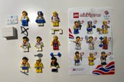 Lego Collectible Minifigures Team GB 8909