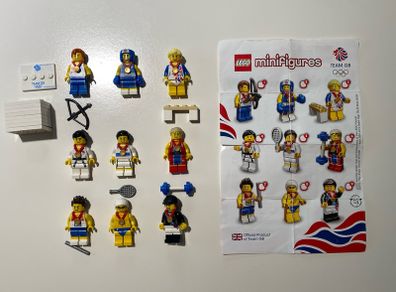 Lego Collectible Minifigures Team GB 8909