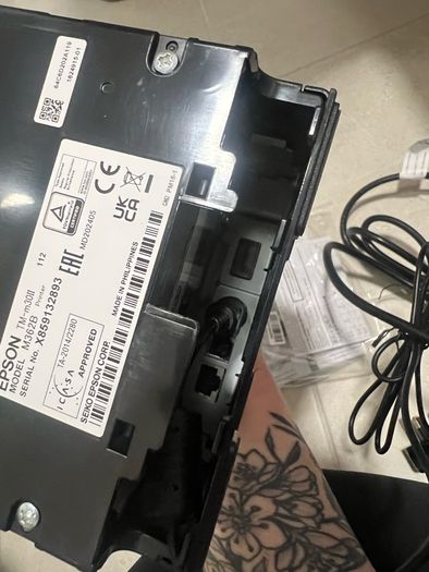 Epson printer TM-m30II, USB, Bluetooth, Ethernet, ePOS, black