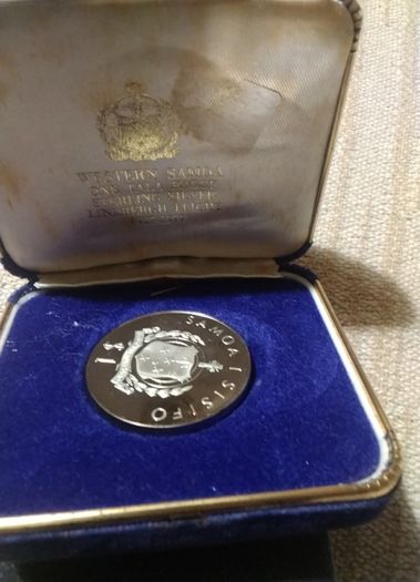 Western Samoa  Silver Proof Coin