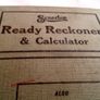 Vintage Ready Reckoner & Calculator - Seandar. Image 2